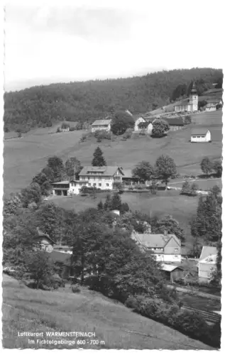 AK, Warmensteinach Fichtelgeb., Teilansicht, 1967