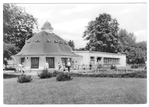 AK, Ostseebad Boltenhagen,  Pavillion mit Bar, Version 1, 1978