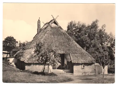 AK, Ostseebad Boltenhagen, Bauernhaus, 1963