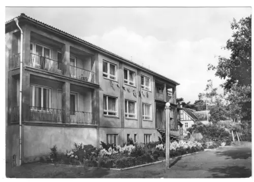 AK, Ostseebad Boltenhagen, Blindenkurheim, Version 1, 1967