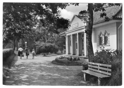 AK, Ostseebad Boltenhagen, Bäderbibliothek, 1965