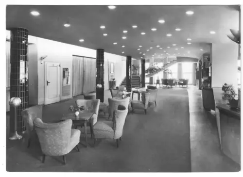 AK, Ostseebad Boltenhagen, FDGB-Heim "Fritz Reuter", Halle, Ver. 3, 1966