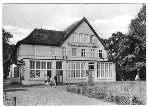 AK, Ostseebad Boltenhagen, FDGB-Erholungsheim "Am Strand", 1974