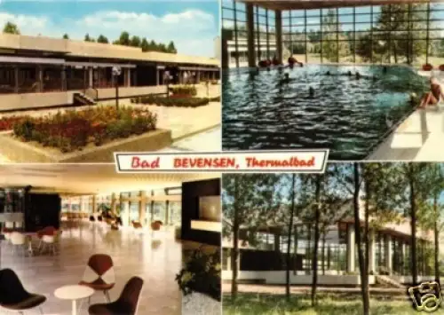 AK, Bad Bevensen, vier Abb., Termalbad, um 1978