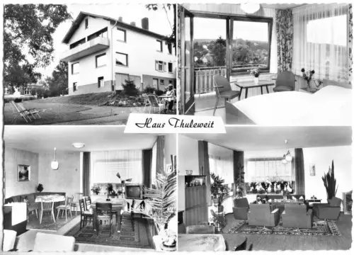 AK, Neukirchen, Haus Thuleweit, vier Abb., um 1970