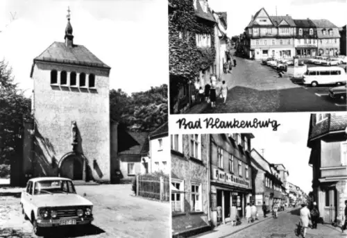 AK, Bad Blankenburg Thür. Wald, drei Abb., 1977