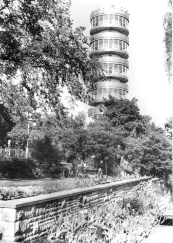 AK, Brandenburg Havel, Friedenswarte auf dem Marienberg, Version1, 1977