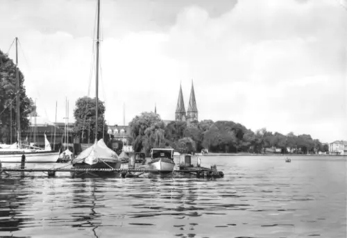 AK, Neuruppin, Teilansicht vom Ruppiner See, 1974