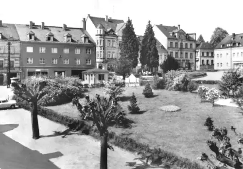 AK, Lengefeld Erzgeb., Markt, 1979