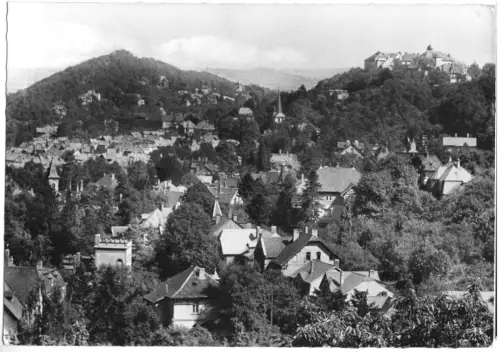AK, Blankenburg Harz, Teilansicht, 1964
