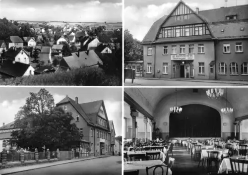 AK, Weißenborn Kr. Eisenberg, HOG und FDGB-Vertragsheim "Thüringer Hof", 1969