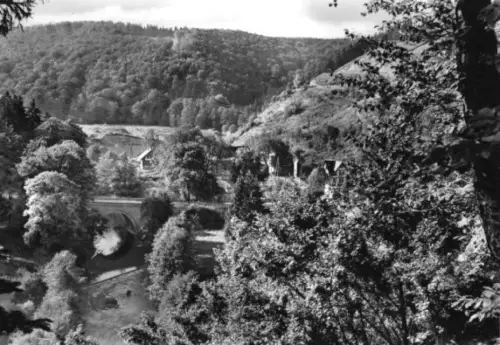 AK, Wendefurt im Harz, Blick von Hillersruh, 1968
