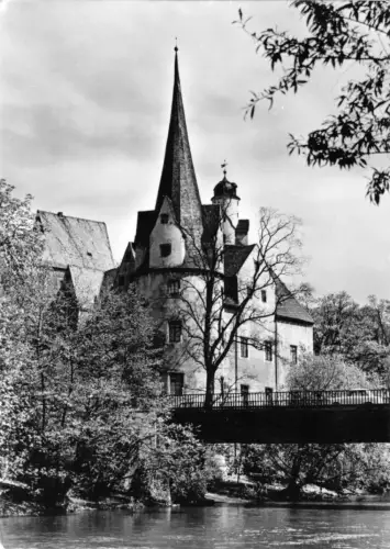 AK, Hartenstein Kr. Zwickau, Wasserburg Stein, 1976
