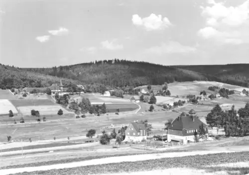 AK, Rehehfeld Erzgeb., Teilansicht, 1975