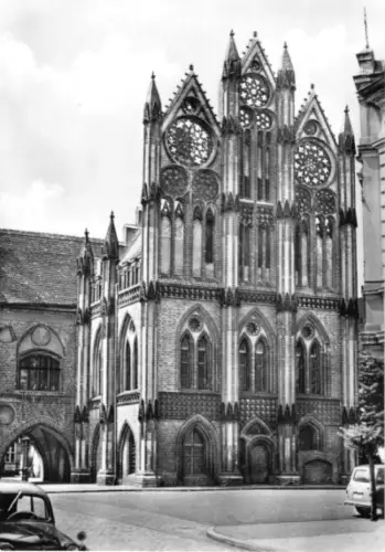 AK, Tangermünde Elbe, Rathaus, 1963