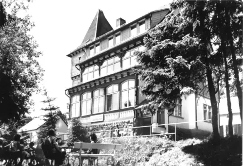 AK, Finsterbergen Thür. Wald, Heim Spießberghaus, 1988