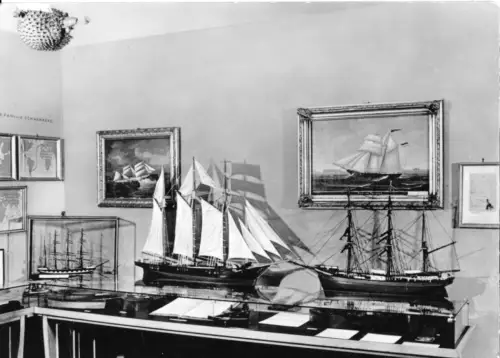 AK, Ostseebad Prerow, Heimatmuseum, innen, 1960