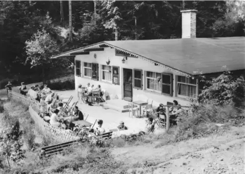 AK, Katzhütte Thür., Waldgaststätte "Amselheim", 1972