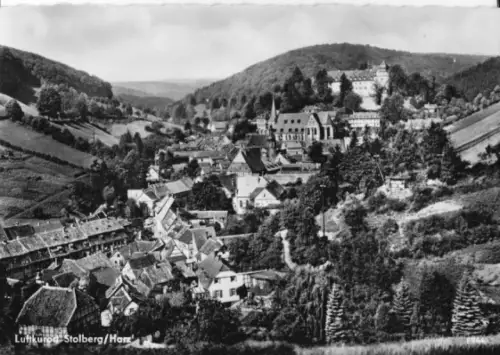 AK, Stolberg Harz, Teilansicht, 1960
