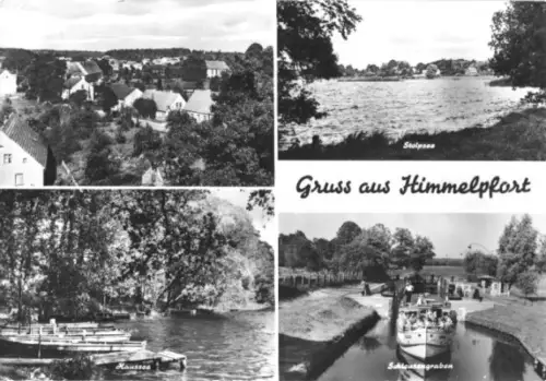 AK, Himmelpfort Kr. Gransee, vier Abb., 1981
