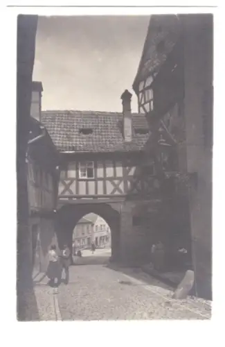 AK, Kronach, Bamberger Tor, 1927