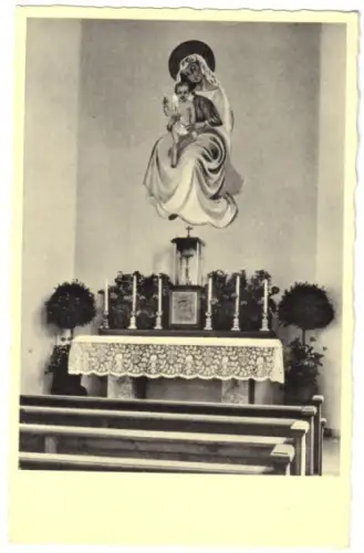 AK, Bamberg, Staatl. Hebammenschule, Hauskapelle1, 1934