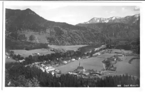 AK, Dorf Kreuth, Gesamtansicht, um 1930