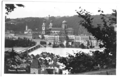 AK, Passau, Teilansicht, Innseite, um 1935