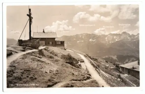 AK, Garmisch-Partenkirchen, Wankhaus, 1941