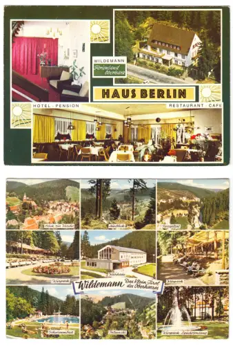 zehn Color-AK, Wildemann Harz, 1960er-80er