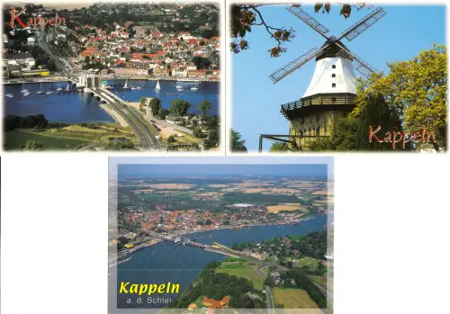 AK - Posten, 5 Colorkarten, Kappeln Schlei, 2000er