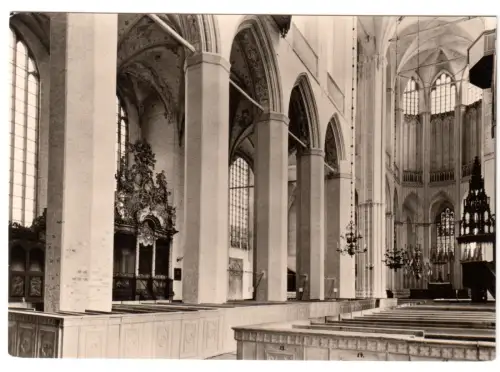 AK, Stralsund, Marienkirche, Innenansicht, 1972