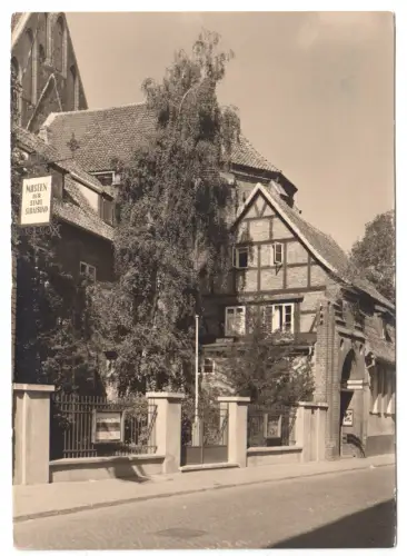 Foto im AK-Format, Stralsund, Stadtmuseum, Version 2, um  1964