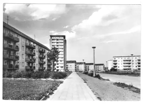 AK, Stralsund, Knieper-Nord, Heinrich-Heine-Ring, Version 1, 1968