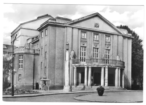 AK, Stralsund, Theater, Version 1,  1968