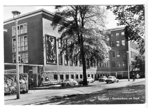 AK, Stralsund, Krankenhaus am Sund, Version 1, 1966