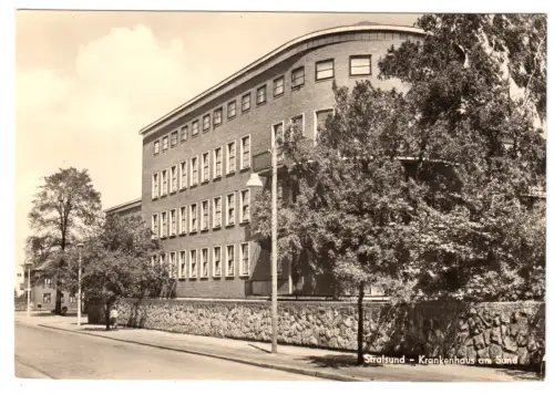 AK, Stralsund, Krankenhaus am Sund, Version 3, 1966