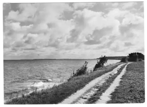 AK, Kühlungsborn Kr. Bad Doberan, Strandweg nach Heiligendamm, 1973