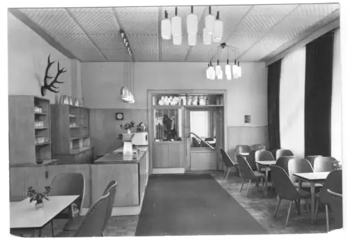 AK, Lanz Kr. Ludwigslust, OT Gadow, FDGB-Heim "Alfred Schulze", Gaststätte, 1984