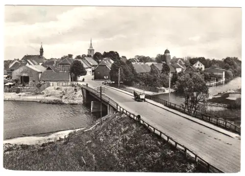 AK, Lenzen Elbe, Partie am Seetor, 1968