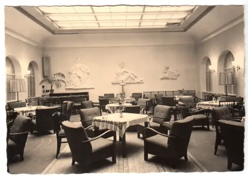 AK, Bad Doberan, OT Heiligendamm, Sanatorium, Klubraum, um 1960
