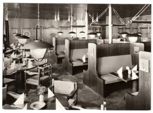 AK, Rostock Warnemünde, Hotel "Neptun", Restaurant Seemannskrug, Version 3, 1972