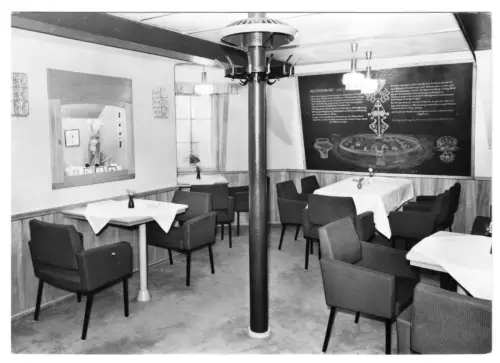 AK, Groß Stieten Kr. Wismar, Gastst. Mecklenburger Mühle, Cafè, 1972