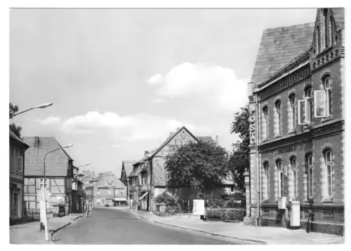 AK, Boizenburg Elbe, Postamt in der Markttorstr., 1968