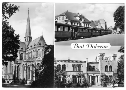 AK, Bad Doberan, drei Abb., 1968