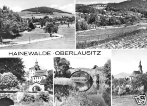 AK, Hainewalde Oberlausitz, fünf Abb., 1979