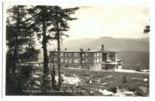 AK, Riesengebirge, Krkonoše, Peterbaude, 1930