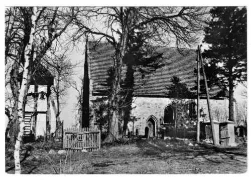 Kreutzmannshagen Kr. Grimmen, Kirche, 1972