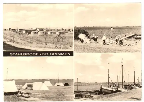 AK, Stahlbrode Kr. Grimmen, vier Abb., 1970