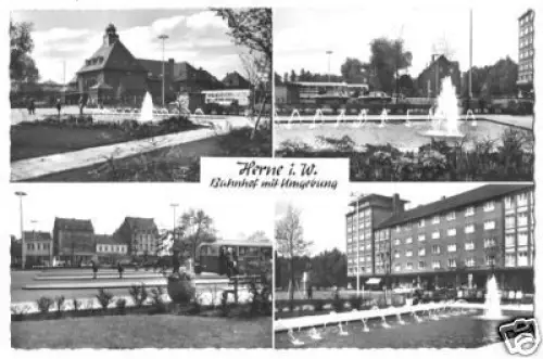 AK, Herne Westf., vier Abb., ca. 1961